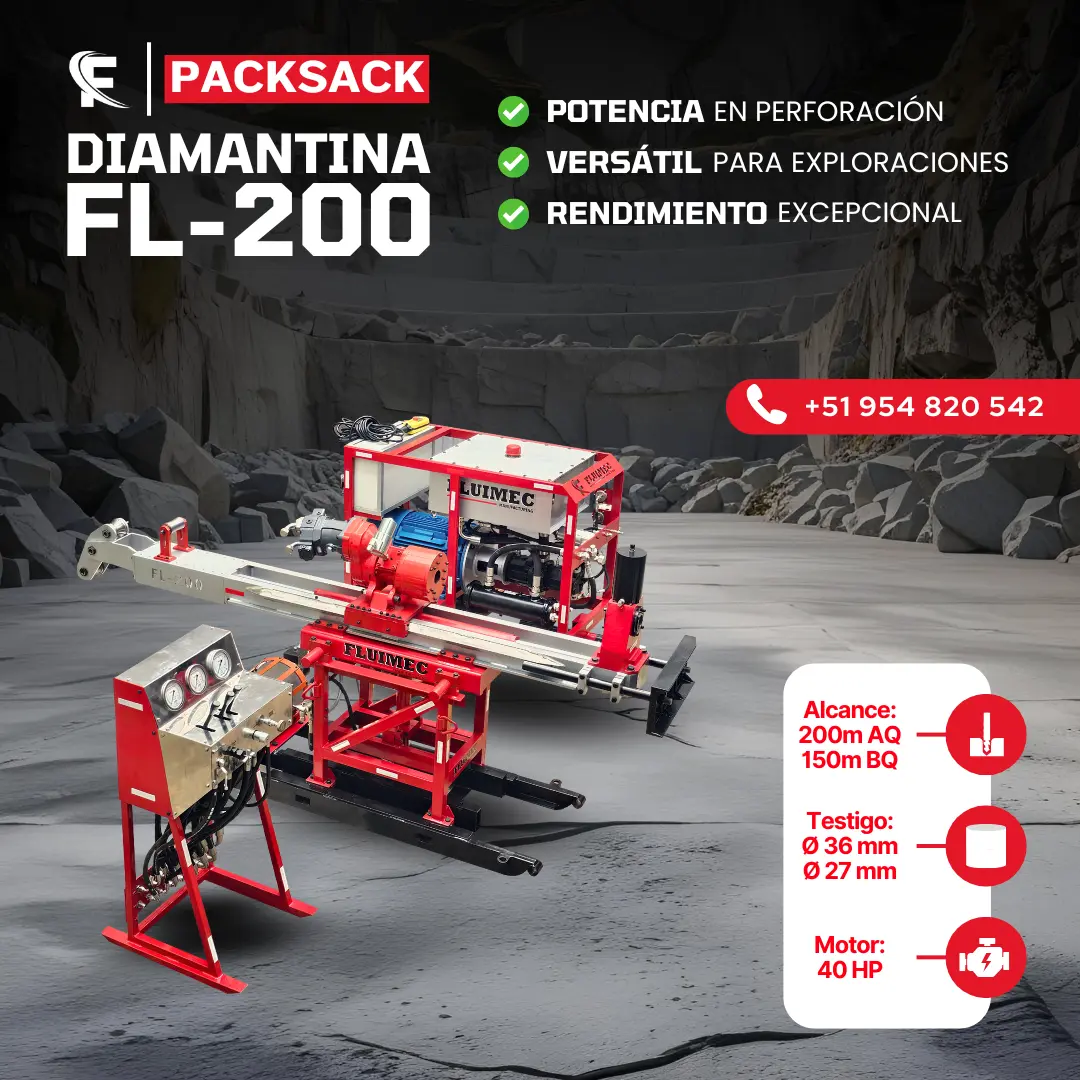 PACKSACK DIAMANTINA FL300 mineria 