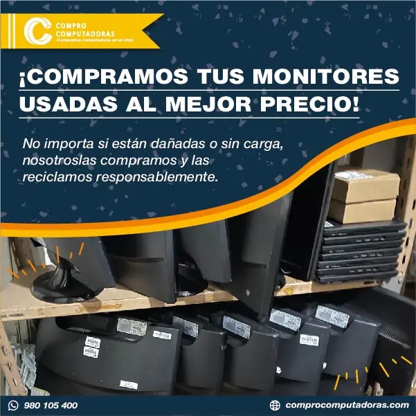  Recicla tus monitores y apoya el medio ambiente 