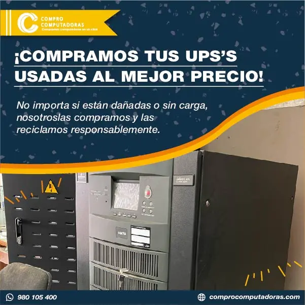  Tu UPS antigua aún tiene valor 
