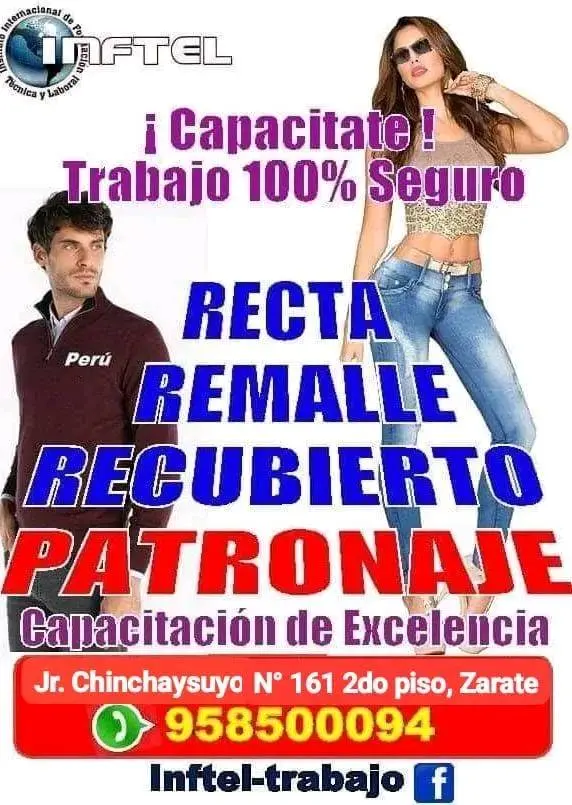 EMPRESA TEXTIL DE RECTA REMALLE Y PATRONAJE INDUSTRIAL.