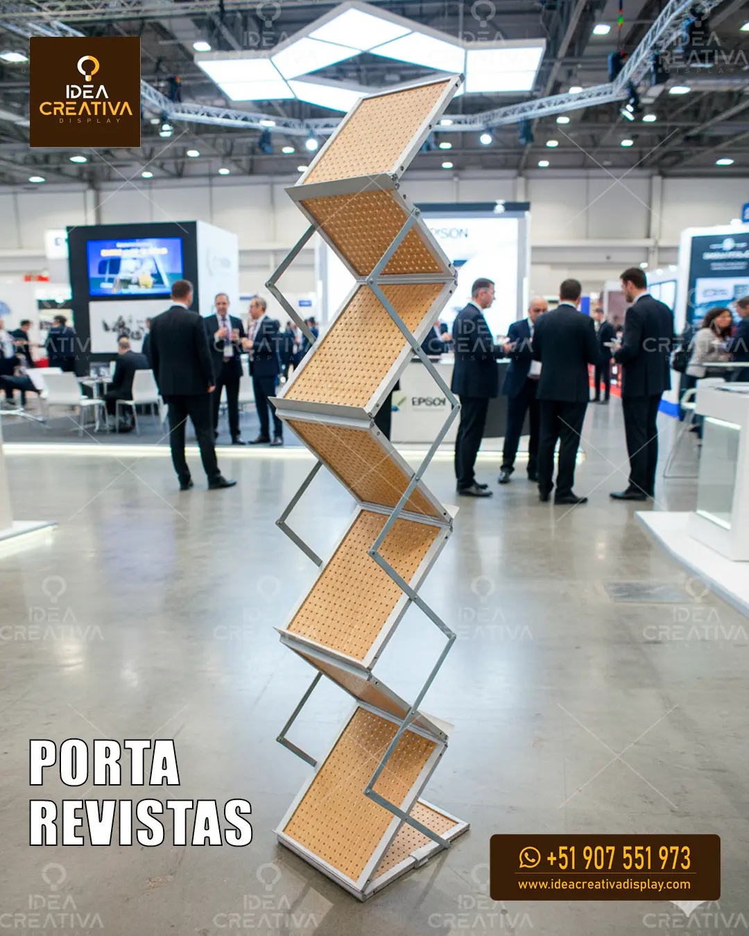 Elegante Porta Revistas Plegable Mejora la Imagen de tu Stan