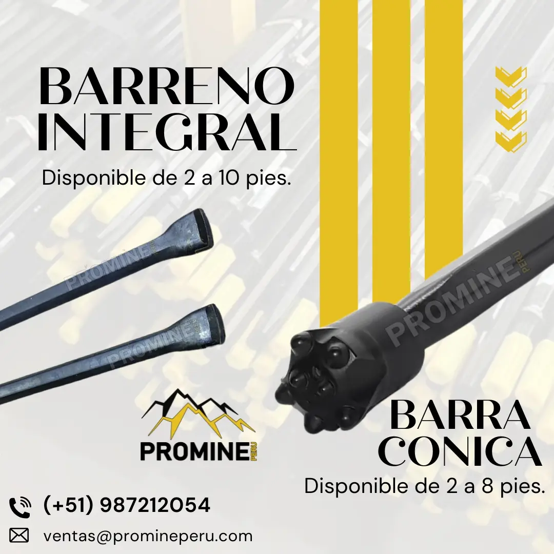 Barras Cónicas e Integrales Diseñadas para Resistir