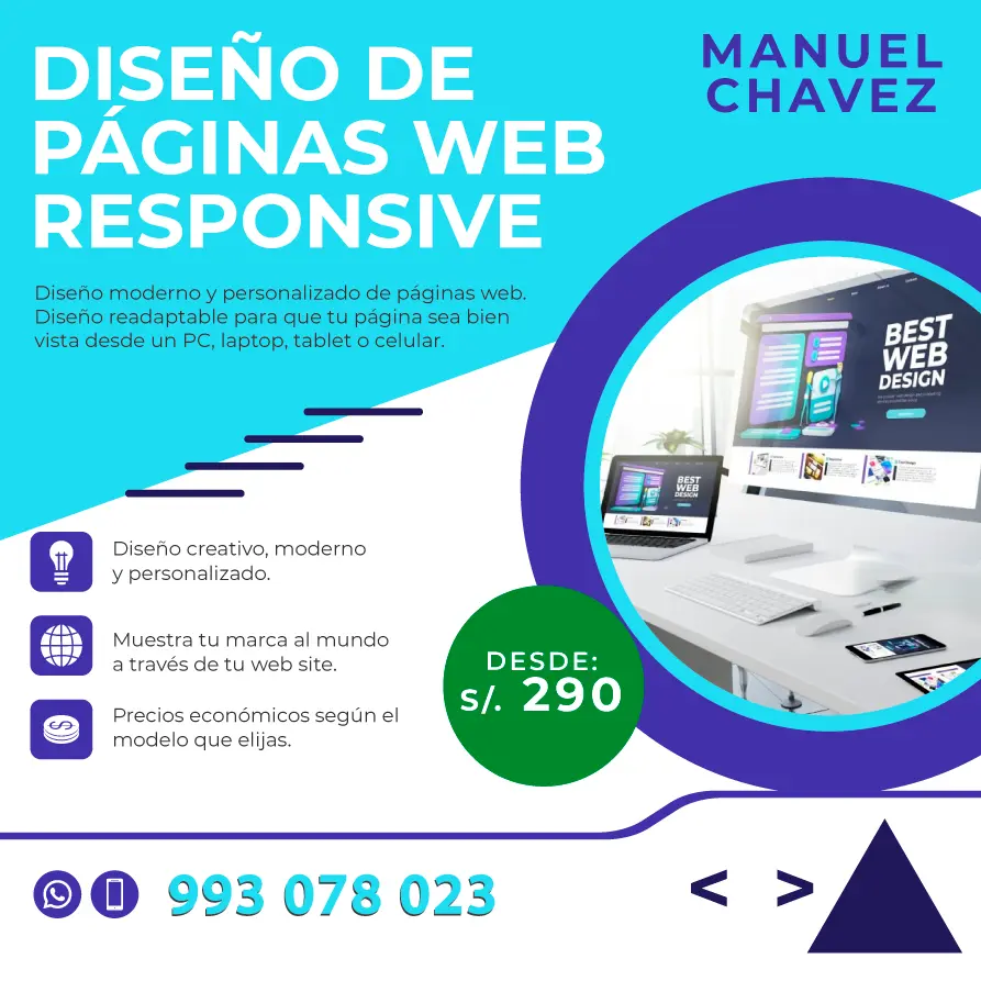 Diseño profesional de páginas web para emprendedores 