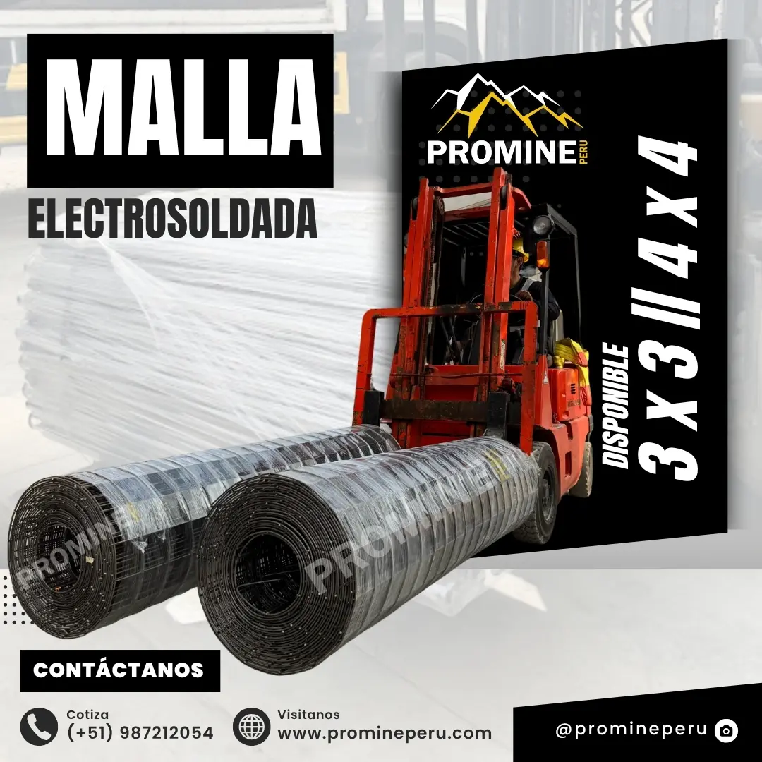 Mallas Electrosoldadas Fortaleza en cada unión