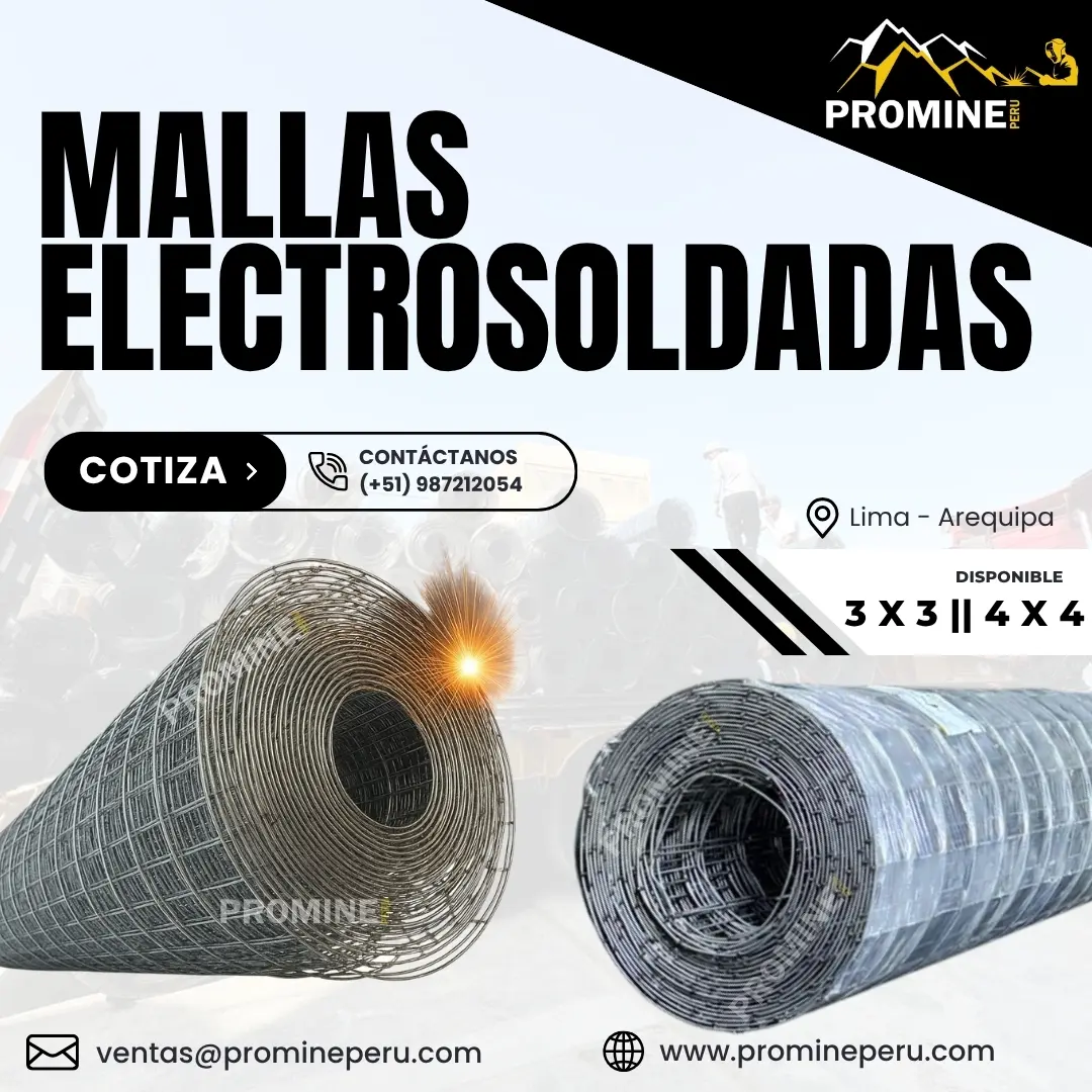 Mallas Electrosoldadas Soldadura perfecta geometría exacta