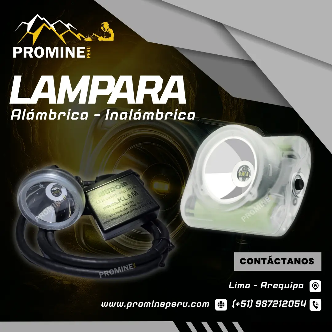 Lámpara Minera que Marca la Diferencia en Cada Guardia