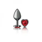 CONSOLADOR TAPONES DE METAL CORAZON ROJO