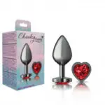 CONSOLADOR TAPONES DE METAL CORAZON ROJO