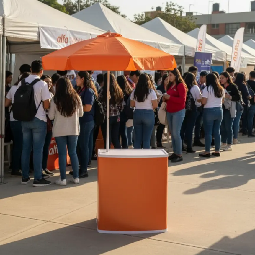 Módulo de Promoción 2 en 1 Counter Sombrilla 