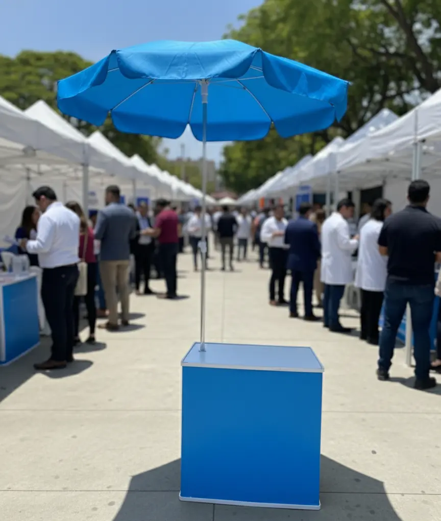 Módulo de Promoción 2 en 1 Counter Sombrilla 