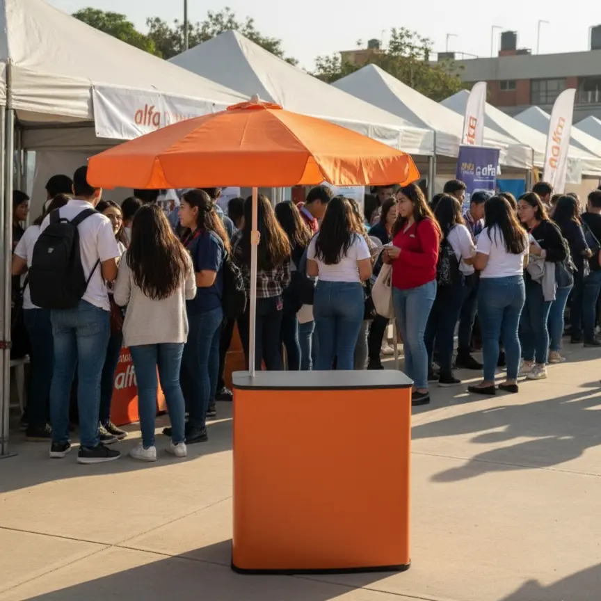 Módulo de Promoción 2 en 1 Counter Sombrilla 