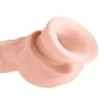 A-CONSOLADOR KING COCK PLUS 8 CON TESTICULOS