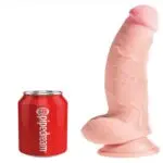 A-CONSOLADOR KING COCK PLUS 8 CON TESTICULOS