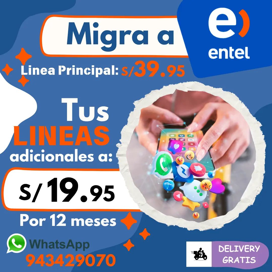 CAMBIATE A ENTEL CON TU MISMO NUMERO