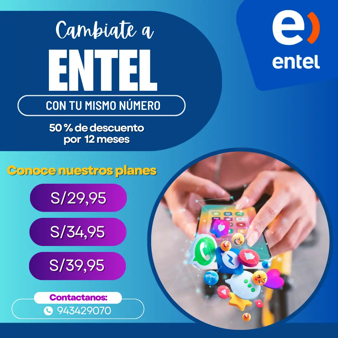 CAMBIATE A ENTEL CON TU MISMO NUMERO