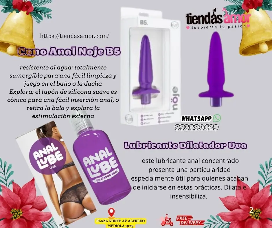 para nuevas experiencias con este cono anal