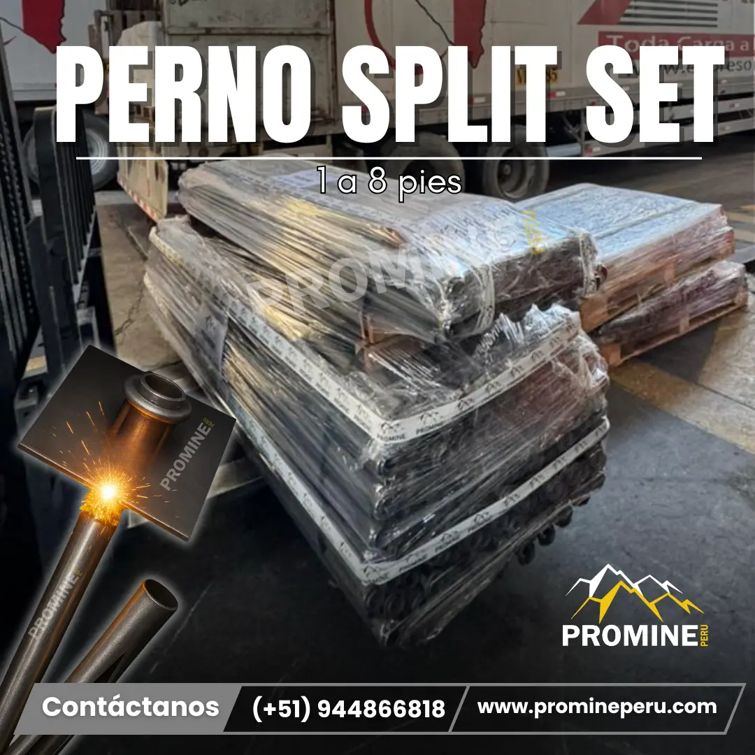 Split Set Minero Pernos de Fricción - Mineria