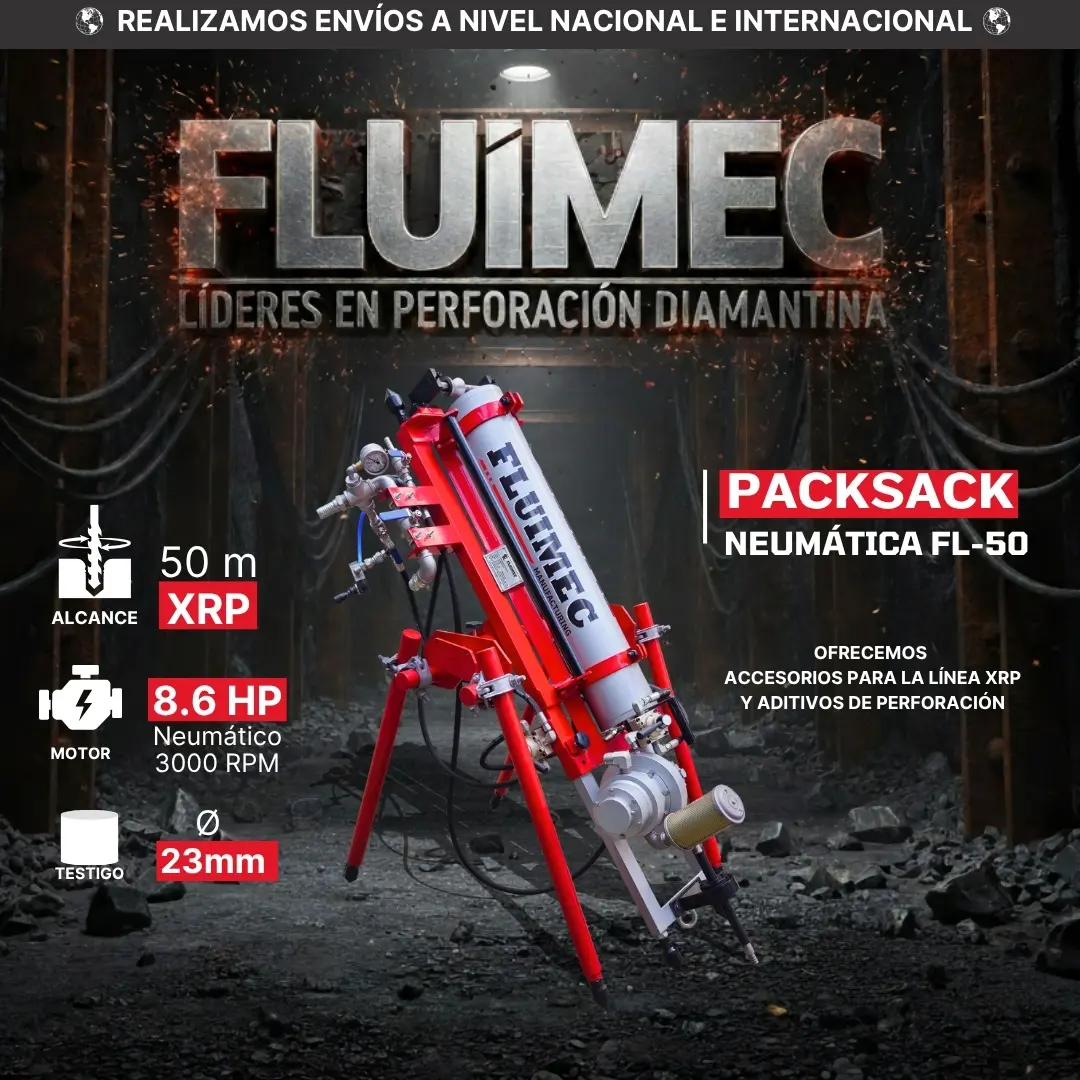 Perforadora Diamantina - Mineria 