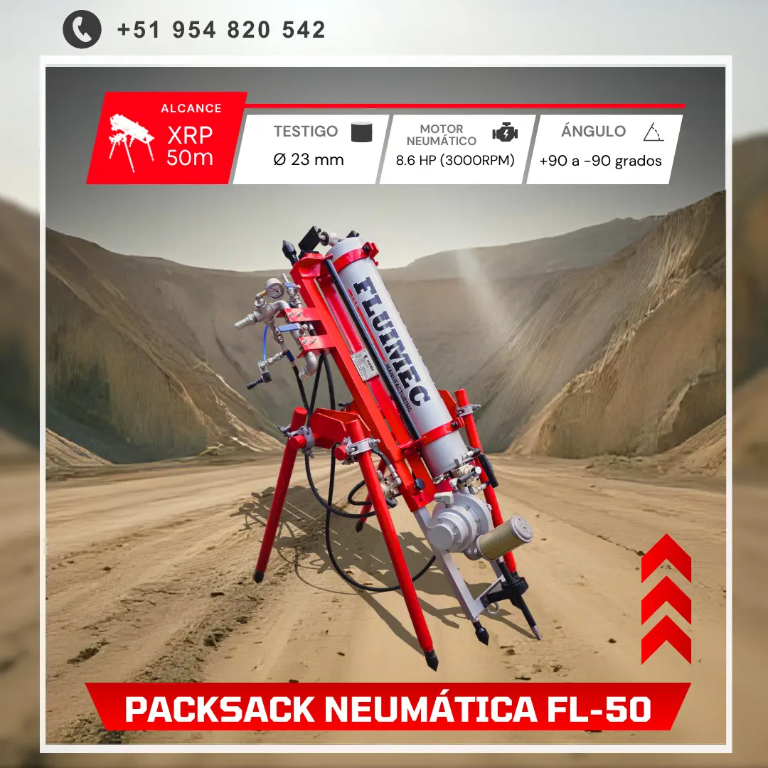PACKSACK NEUMÁTICA FL50 MINERIA
