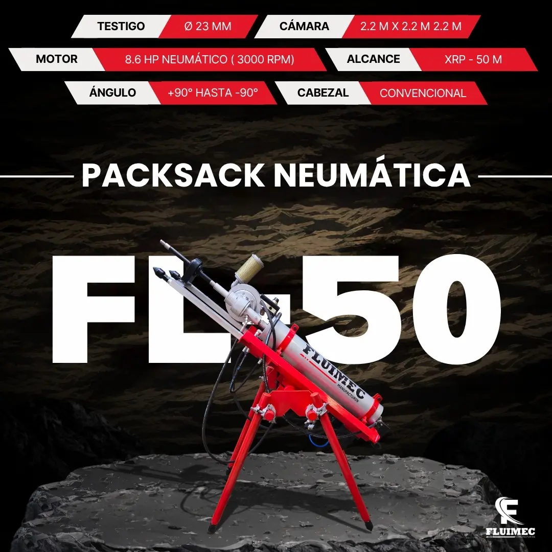 PACKSACK NEUMÁTICA FL50 MINERIA 