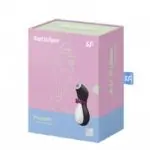 VIBRADOR SATISFYER MODELO PINGUINO NEGRO