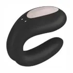 A-VIBRADOR SATISFYER INTELIGENTE DOBLE JOY NEGRO