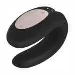 A-VIBRADOR SATISFYER INTELIGENTE DOBLE JOY NEGRO
