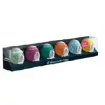 A-HUEVOS ACARICIADORES JUEGO DE 6 PIEZAS