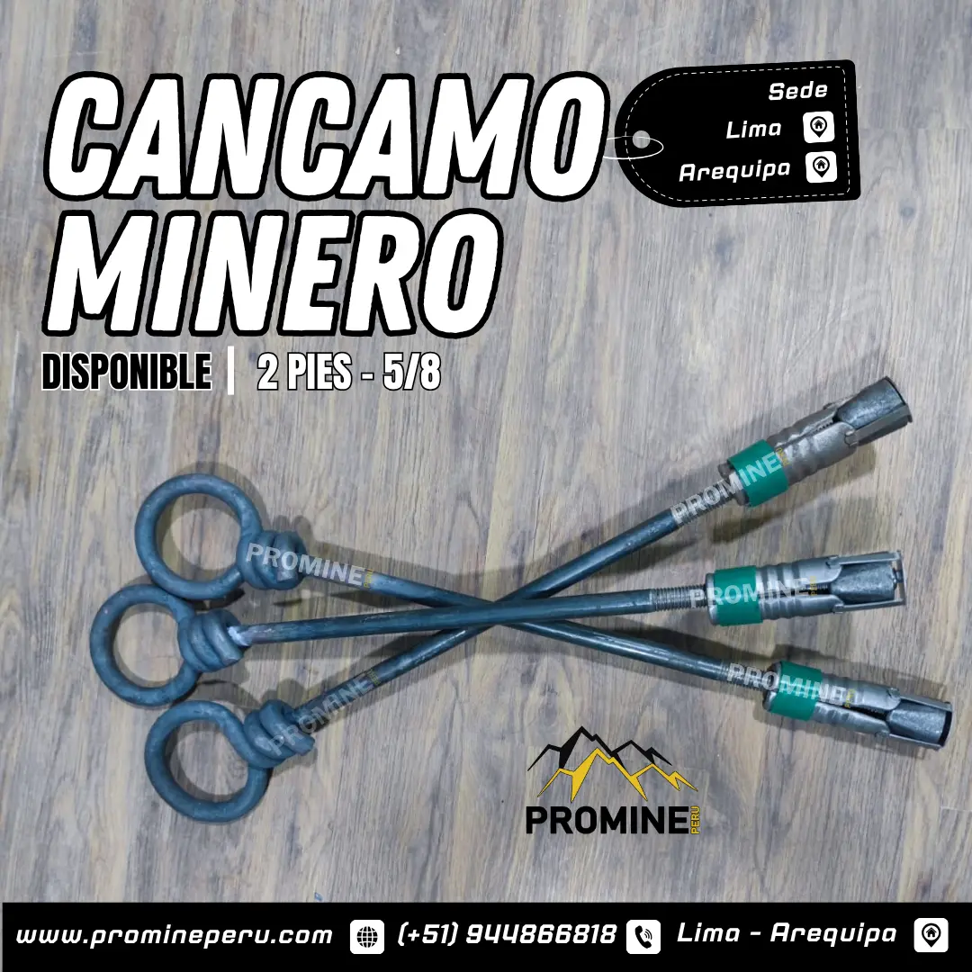 Cáncamo Minero 5 8 2 Pies