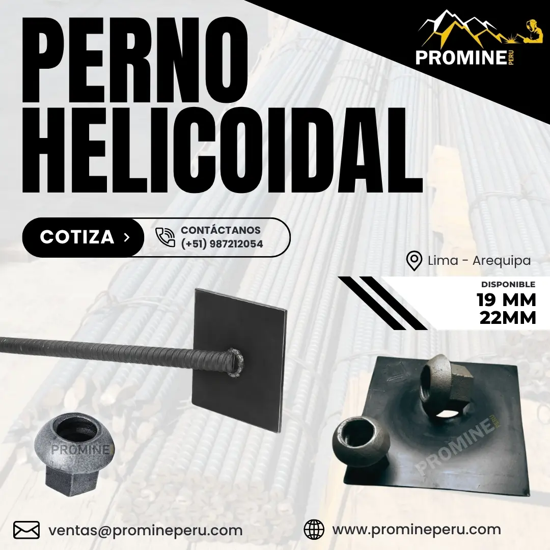 Pernos Helicoidales Resistencia que Garantiza Seguridad