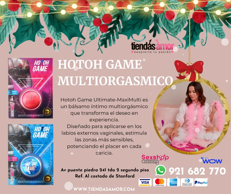 HOTOH GAME MULTIORGASMICO juguetes Lubricantes Retardantes 