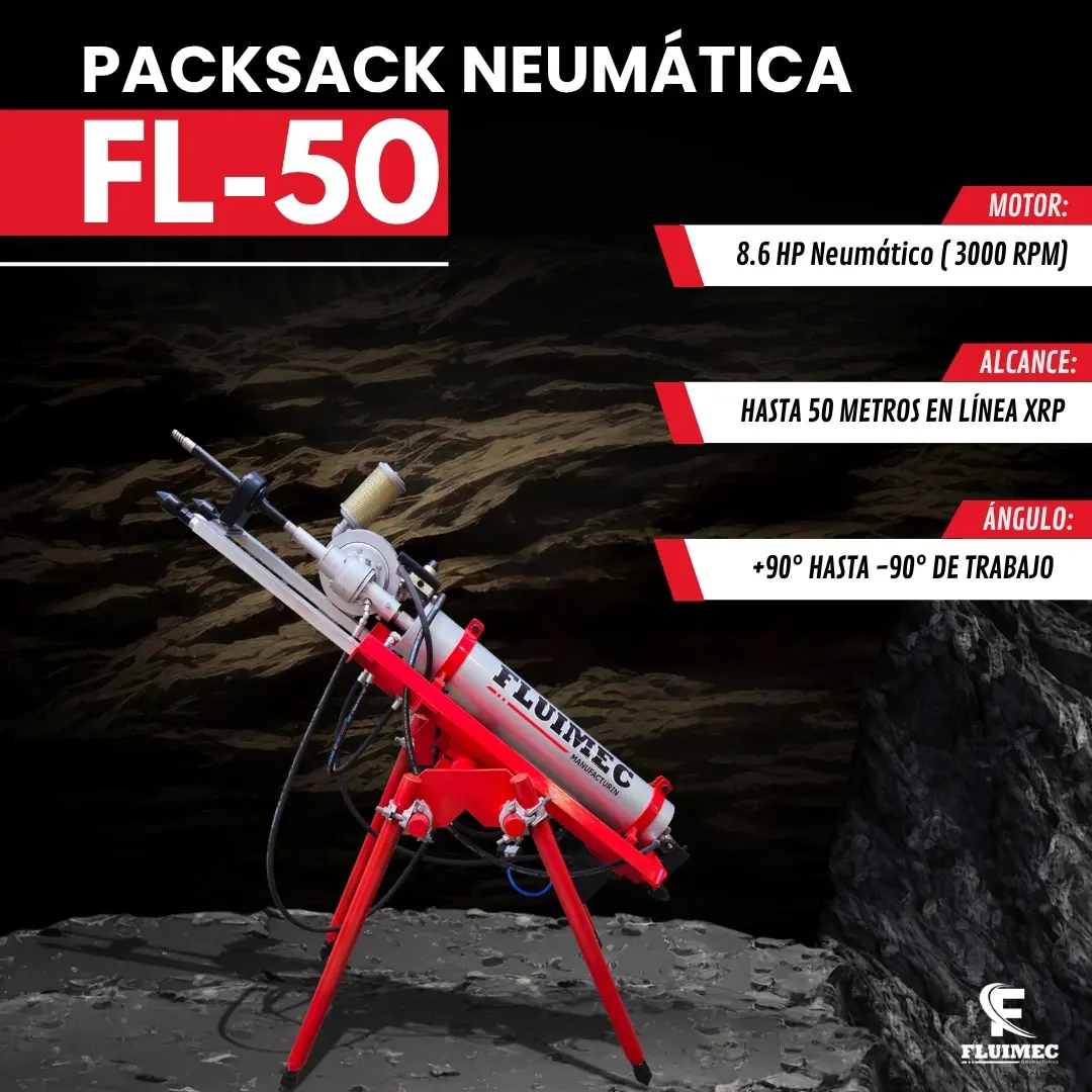 PACKSACK NEUMÁTICA FL50 mineria 