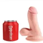 A-CONSOLADOR KING COCK PLUS 65 TRIPLE DENSIDAD CON BOLAS