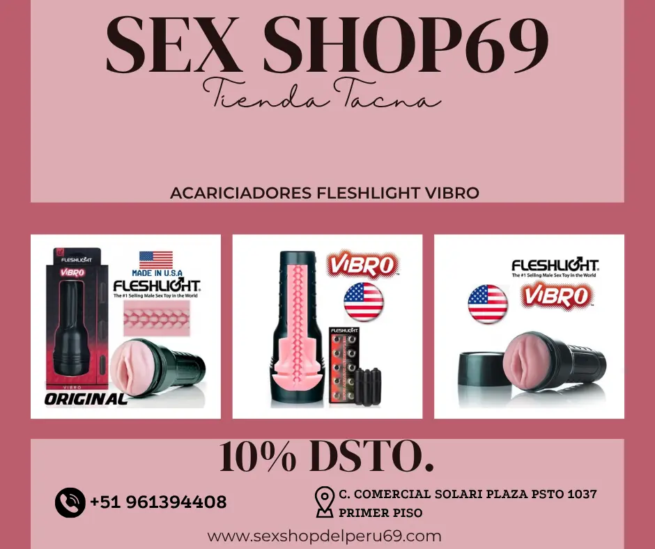 ACARICIADORES FLESHLIGHT VIBRO