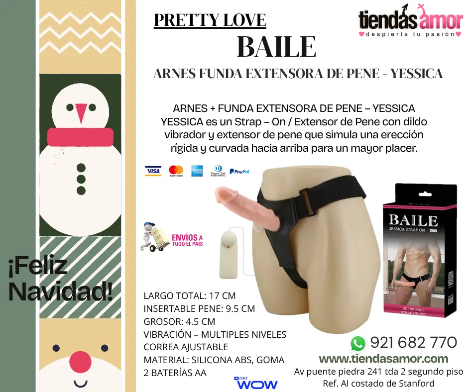ARNES FUNDA EXTENSORA DE PENE - YESSICA juguetes lubricante