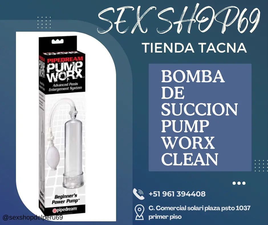 BOMBA DE SUCCION PUMP WORX CLEAN