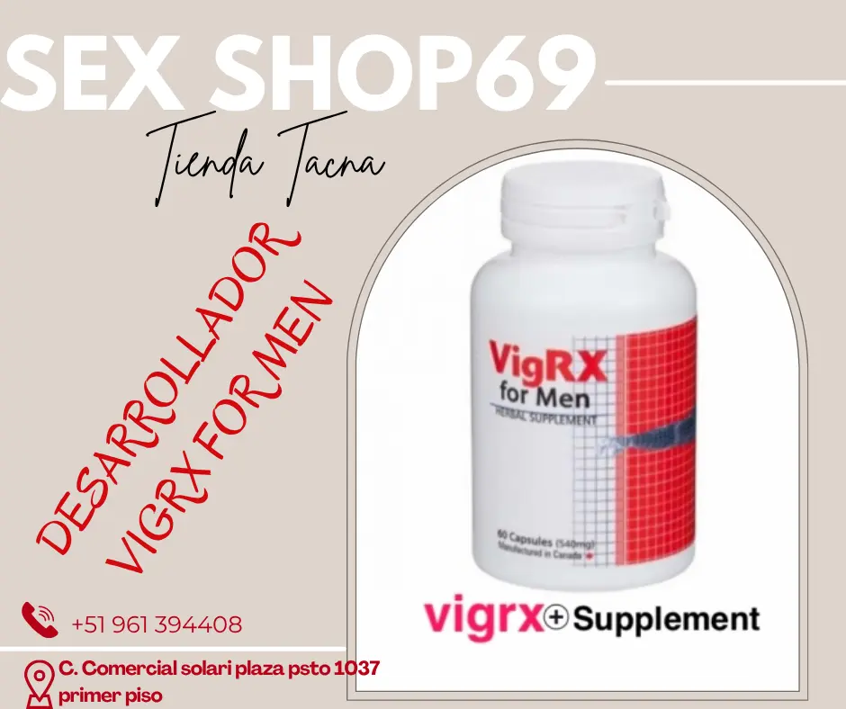 DESARROLLADOR VIGRX FOR MEN