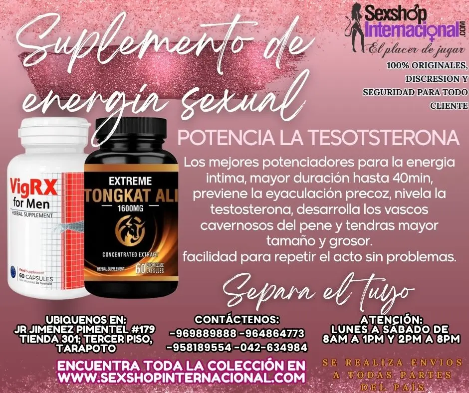 DESARROLLA MAYOR TAMAÑO Y GROSOR EN POCO TIEMPO TARAPOTO SEX