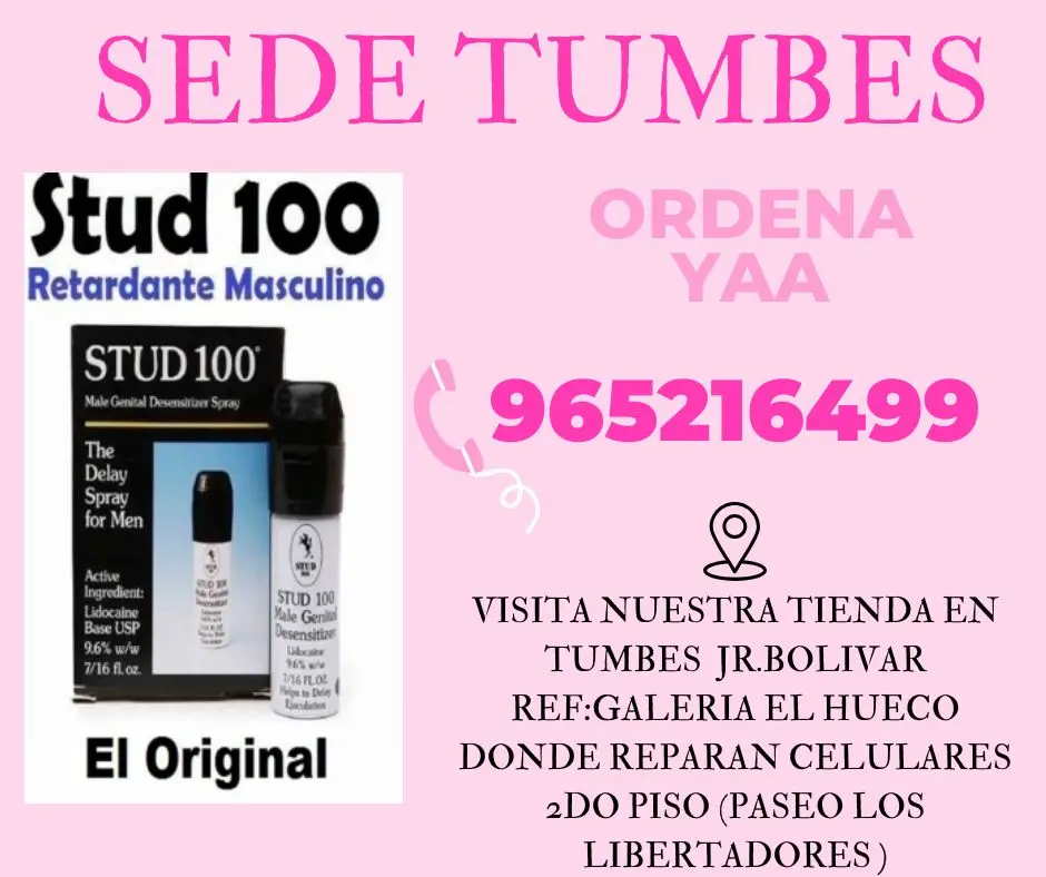 Retardante en Spray STUD 100