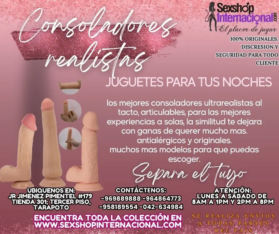 los mejores consoladores tipo piel para que escojas en tarap