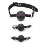 FETISH KIT MORDAZA DE BOLA CUERO