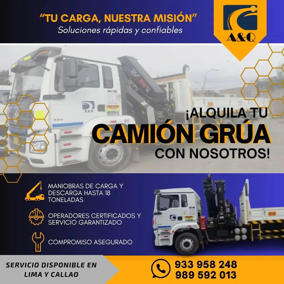 ALQUILER DE CAMIÓN GRÚA HIAB 477 XS 