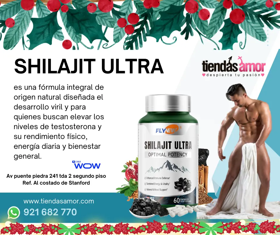 Shilajit Ultra juguetes lubricantes retardantes potencia 