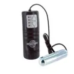 VIBRADOR ANAL SILVER BULLET NEGRO