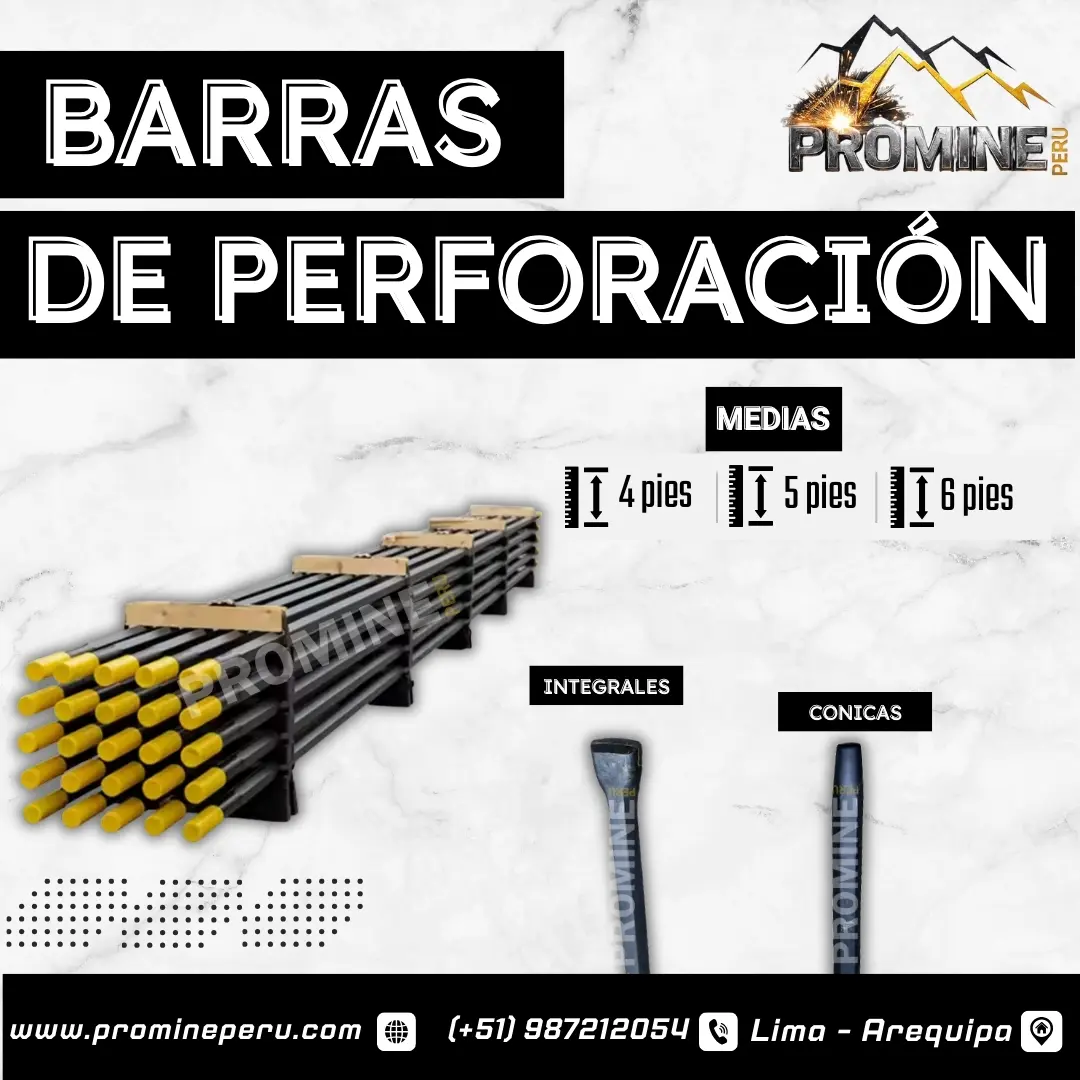 Barras Cónicas Rendimiento Superior en Cada Golpe