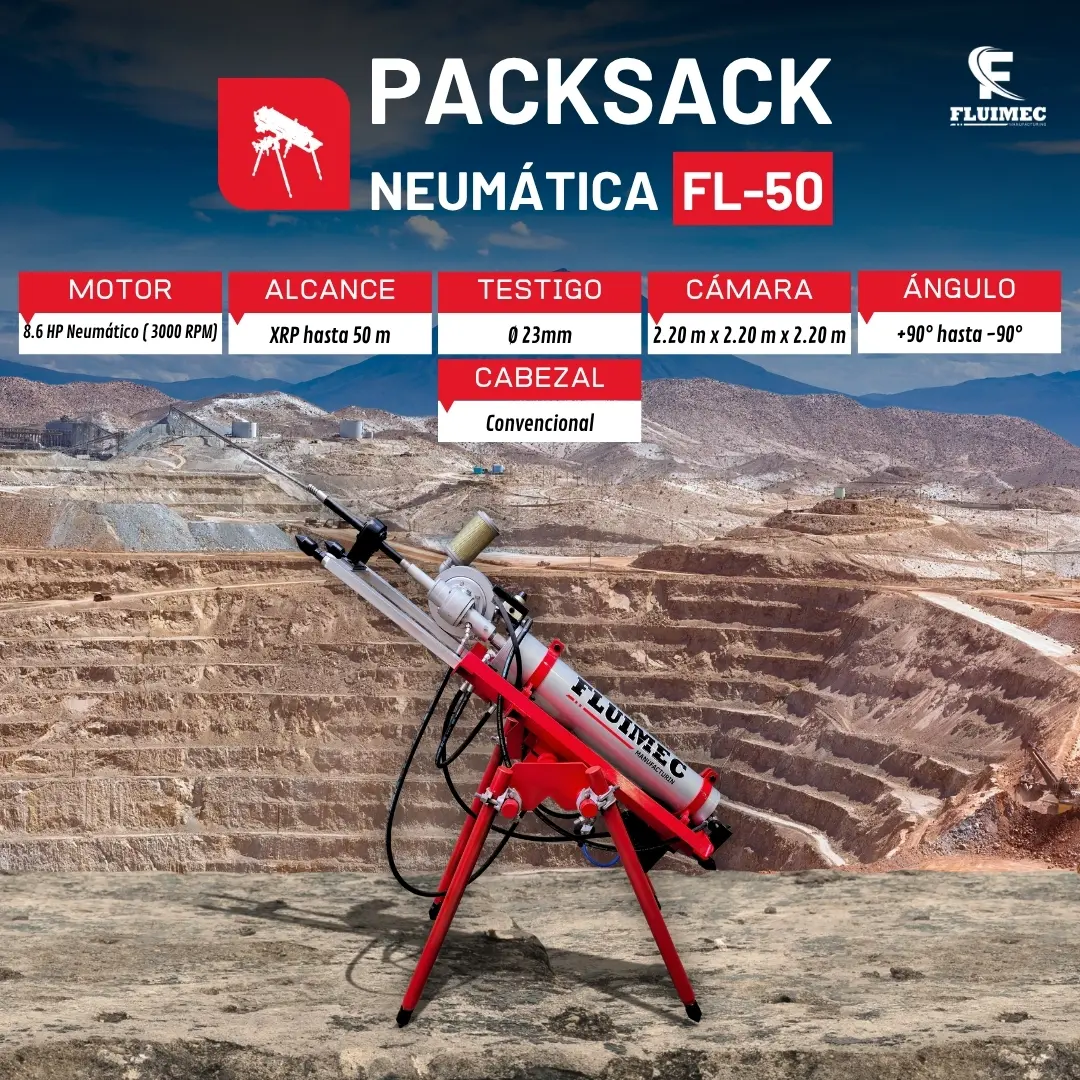 PACKSACK NEUMÁTICA FL50 mineria 
