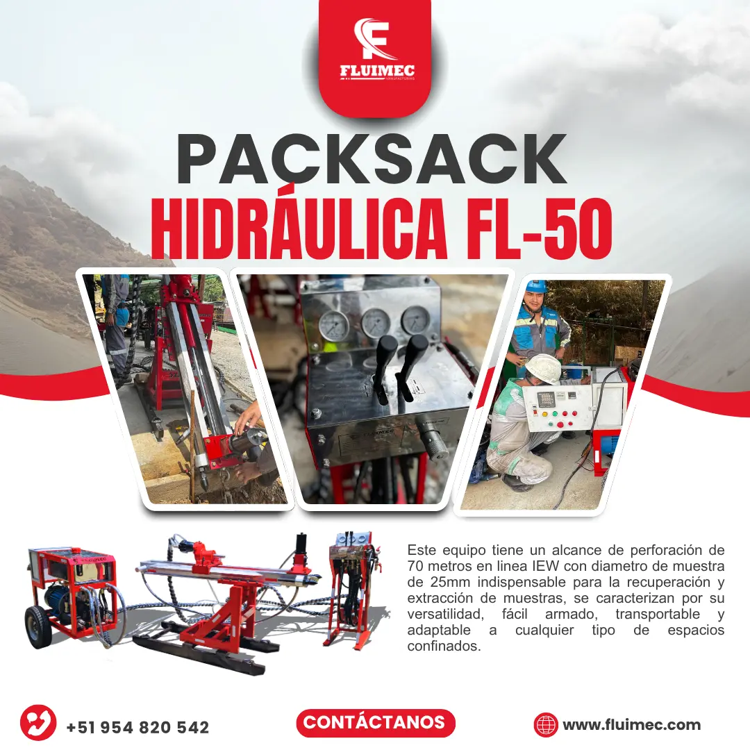 PACKSACK HIDRÁULICA FL50 mineria 