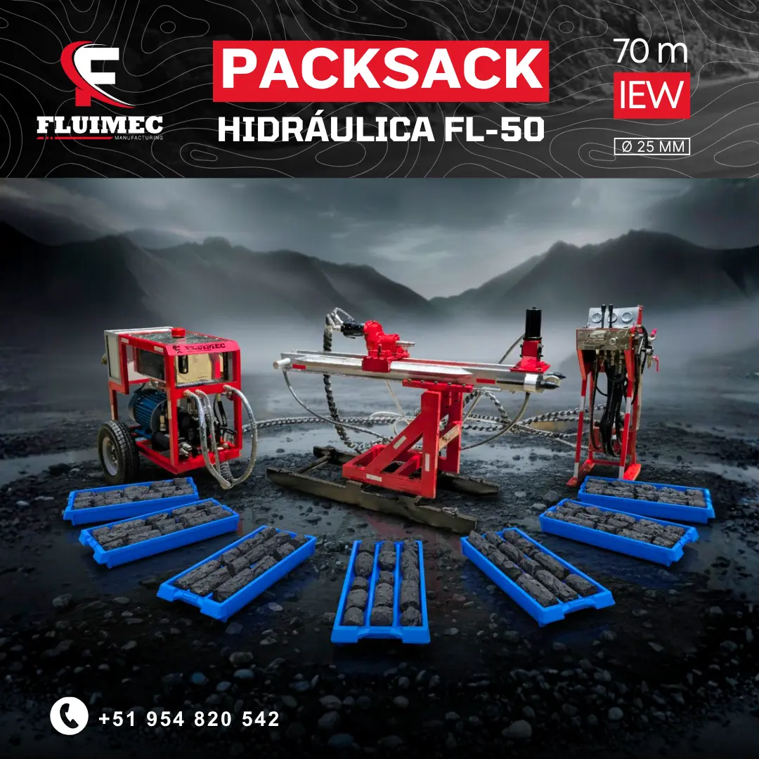PACKSACK HIDRÁULICA FL50 socavón 