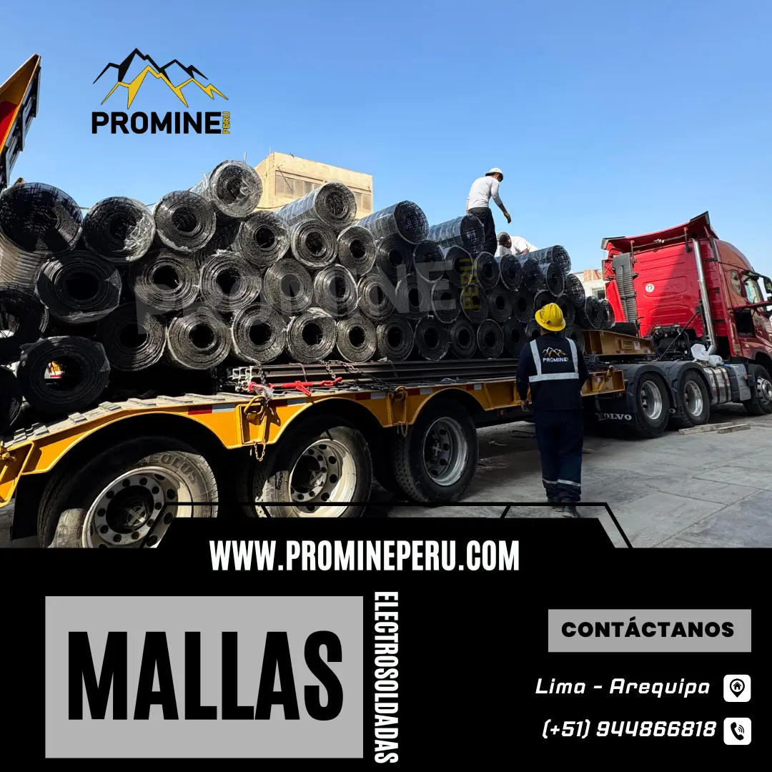 Mallas Electrosoldadas para Minería