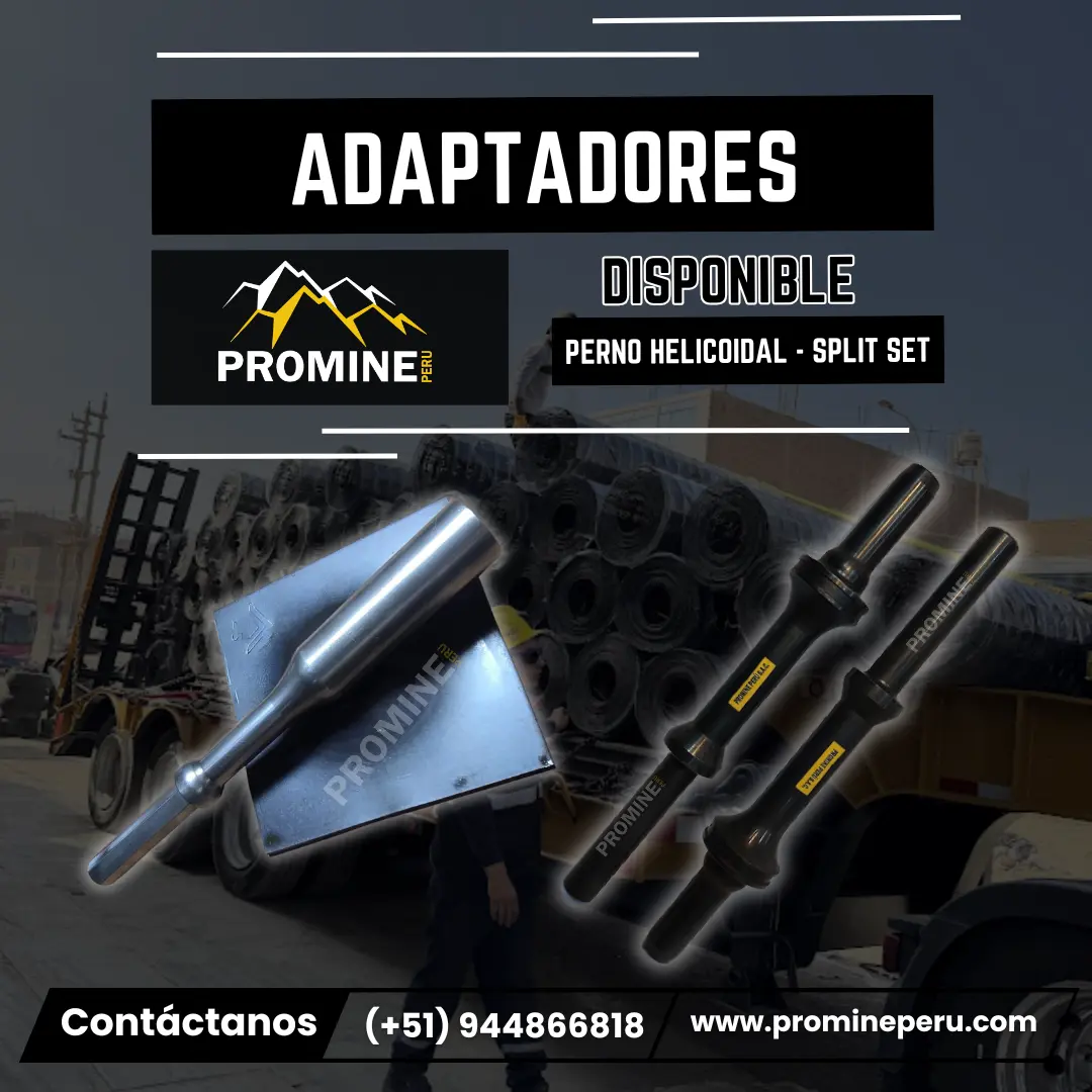 Adaptador Perno Helicoidal Máquina Neumática